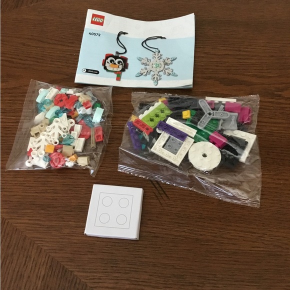Lego 40572 penguin and snowflake ornaments - Picture 1 of 1